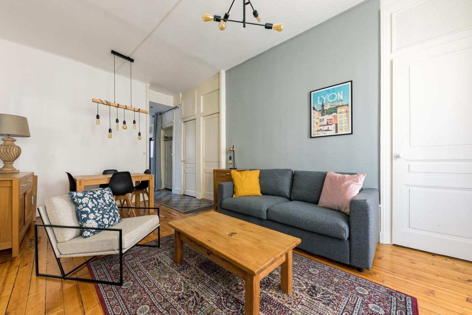 Апартаменты Guestready - T2 - 10Min Part Dieu - Spacious Apt Лион Экстерьер фото