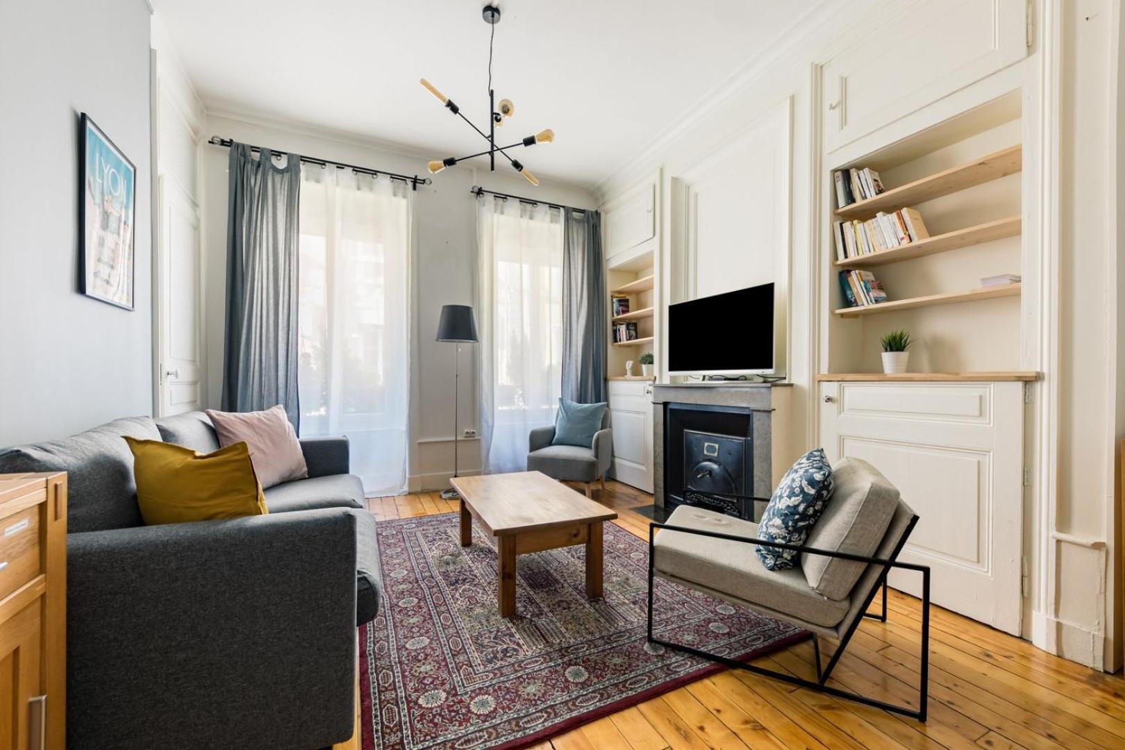 Апартаменты Guestready - T2 - 10Min Part Dieu - Spacious Apt Лион Экстерьер фото
